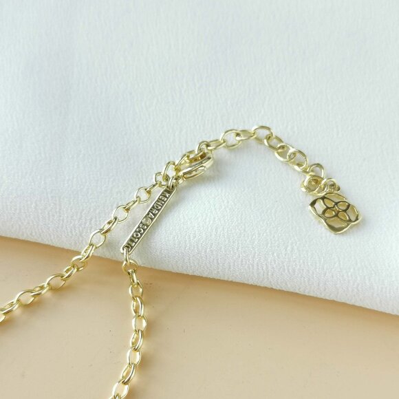 NEW Kendra Scott Abbie Mixed Metal Long Necklace - Picture 3 of 3